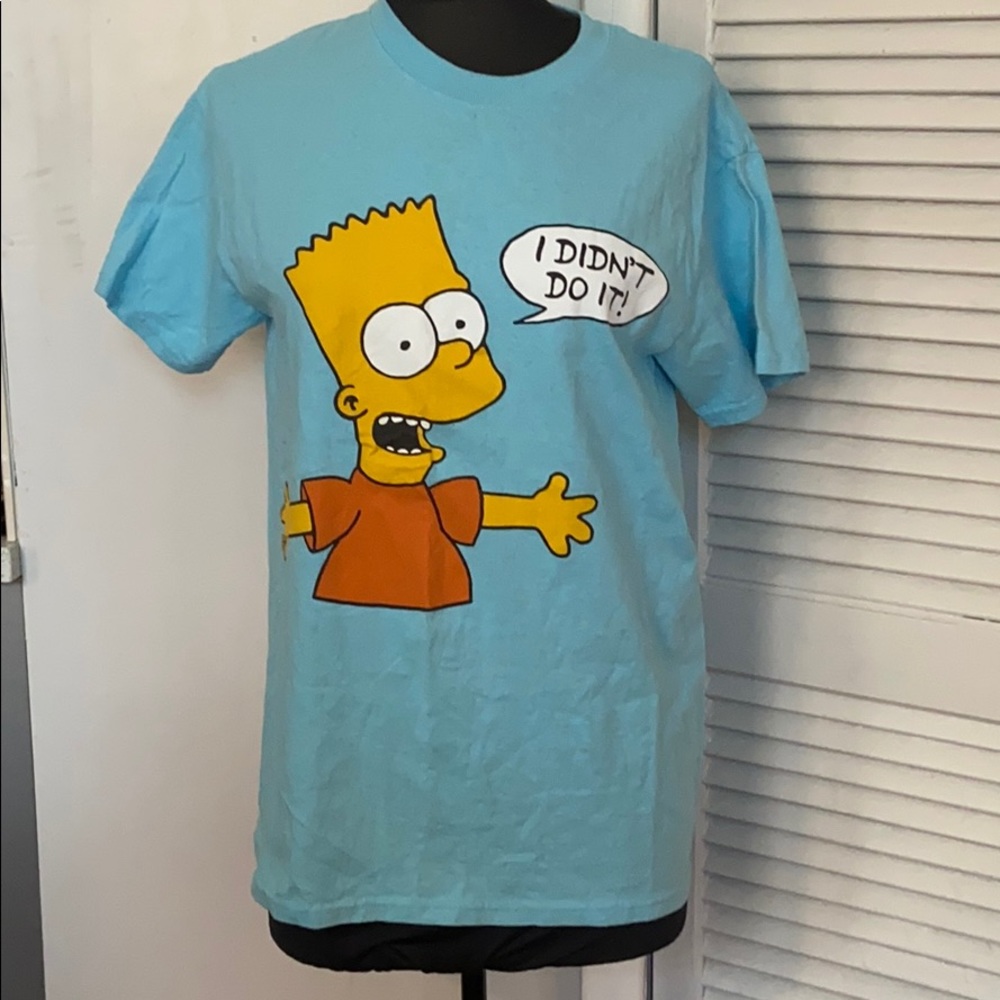 Bart Simpson shirt!
